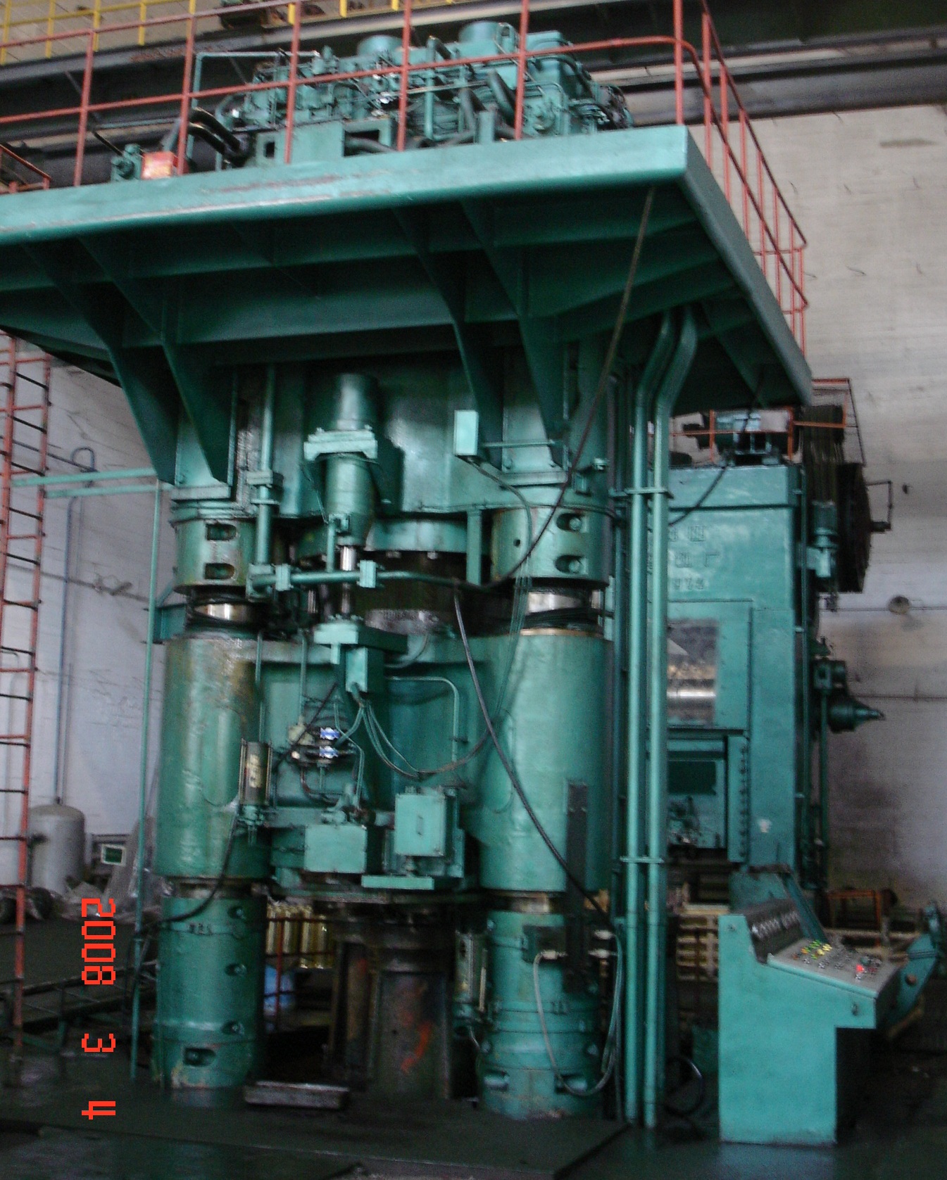 4000噸三柱三梁液壓機